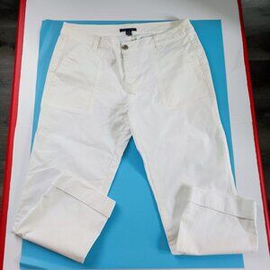 Tommy Hilfiger summer capri short white women's size 10